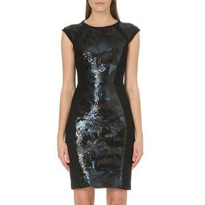 NEW Ted Baker Namora Camouflage Sequin Dress 0